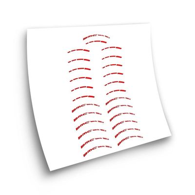 Sticker compatible with BMC Team Elite die-cut MTB 29' bike rim