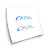 Orbea Orca Logo Bike Compatible Stickers view 1
