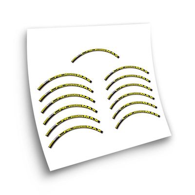 Stickers compatible with Mavic Crossmax Elite MTB 29' bike rim
