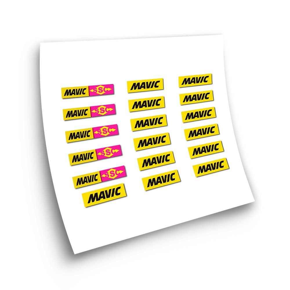 Stickers compatible with Mavic IO MTB 29' bike rim