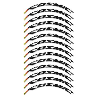 STAR SAM Mavic Cosmic SLR 40mm Wheel Rim Road Bike Compatible Stickers mod-2