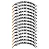 STAR SAM Mavic Cosmic SLR 40mm Wheel Rim Road Bike Compatible Stickers mod-2 view 1
