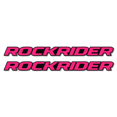Stickers compatible with Rockrider bike frame