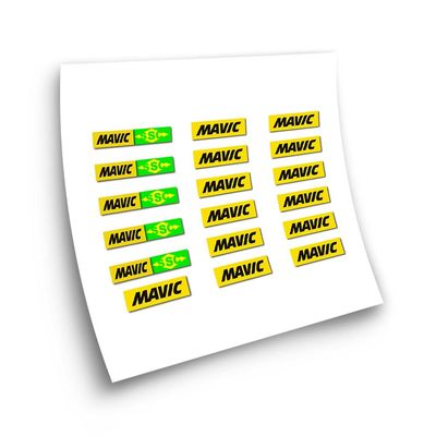 Stickers compatible with Mavic IO MTB 29' bike rim