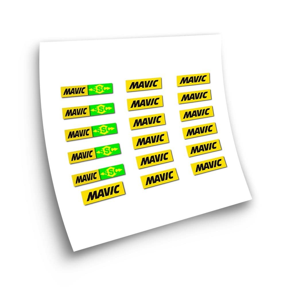 Stickers compatible with Mavic IO MTB 29' bike rim