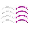 Hed White and Color kit 88mm Road Wheel Rim Bike Compatible Stickers