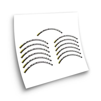 Stickers compatible with Mavic Crossmax PRO MTB 29' bike rim