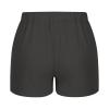 XUNRYAN Women Athletic Running Shorts High Waist 7" inch Summer Casual Dressy Comfy Drawstring Loose Fit Bermuda Shorts Black view 4