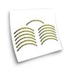 Stickers compatible with Mavic Crossmax PRO MTB 29' bike rim view 1