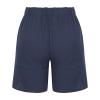 Women Athletic Running Shorts with Pockets Summer Casual High Waist 12" inch Tulip Hem Bermuda Shorts Knee Length Blue view 4