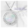 E TRUEE Golf Ball Marker Necklace, Pearl Crystal Ball Marker, Golf accessories,Golf gifts, Golf Ball Markers for Women view 2