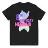 8th Birthday Mermaid Shirt for Girls Eighth Birthday Shirt - Youth Jersey t-Shirt Black