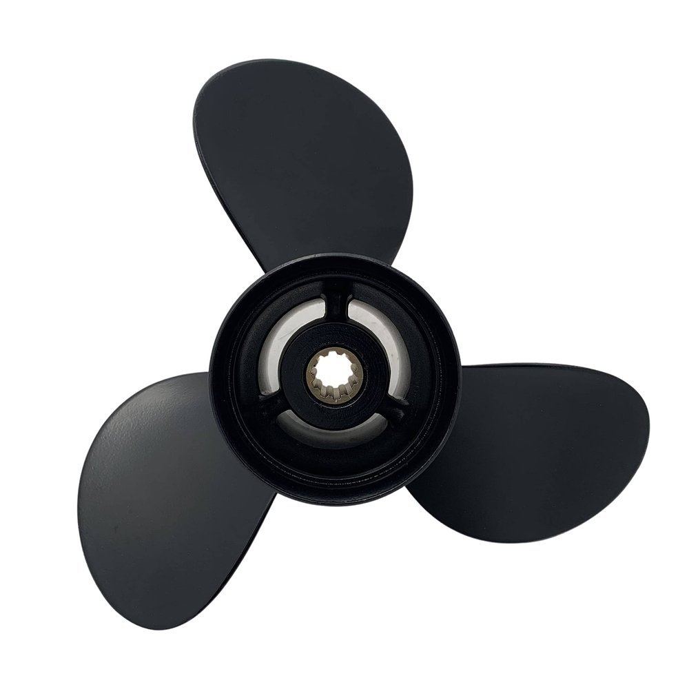 SLEIPNIR Boat Propeller 9.9x13 for Tohatsu Outboard 20-30HP Aluminum 10 Tooth OEM NO:346-64104-5 9 7/8x13