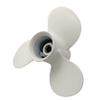 SLEIPNIR Propeller 9 7/8x13 for Yamaha Outboard 25-30HP Aluminum 10 Tooth OEM NO:664-45949-02-EL 9.9x13 view 3