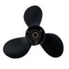 SLEIPNIR Boat Propeller 8 1/2x9 1/2 for Tohatsu Outboard 8HP Aluminum 12 Tooth OEM NO:3B2B64519-1 8.5x9.5 view 4