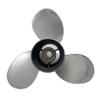 SLEIPNIR Boat Propeller 9 1/4x9 for Mercury Outboard 9.9-15HP Stainless Steel 14 Tooth OEM NO:48-897750A11 9.25x9 view 1