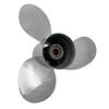 SLEIPNIR Boat Propeller 9 1/4x9 for Mercury Outboard 9.9-15HP Stainless Steel 14 Tooth OEM NO:48-897750A11 9.25x9 view 3