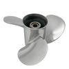 SLEIPNIR Boat Propeller 9 1/4x9 for Mercury Outboard 9.9-15HP Stainless Steel 14 Tooth OEM NO:48-897750A11 9.25x9 view 4