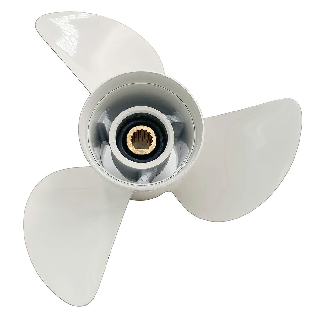 SLEIPNIR Propeller 15 1/2x17 for Yamaha Outboard 150-400HP Aluminum 15 Tooth OEM NO:6D0-45978-00 15.5x17