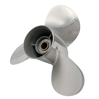 SLEIPNIR Boat Propeller 11 3/4x14 for Suzuki Outboard DF35-60HP 4 Stroke Stainless Steel 13 Tooth OEM NO:99105-00500-14P 11.75x14