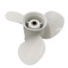 SLEIPNIR Propeller 9 1/4x10 1/2 for Yamaha Outboard 9.9-15HP Aluminum 8 Tooth OEM NO:683-45943-00-EL 9.25x10.5 view 3