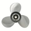 SLEIPNIR Boat Propeller 10 1/4x13 for Suzuki Outboard DF25-30 4 Stroke Stainless Steel 10 Tooth OEM NO:99105-00600-13P 10.25x13 view 3