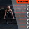 7 MM Leather Fitness Weight Lifting Belt for Women & Men with 4 Inches Padded Lumbar Support for Power Lifting Workout & Squats Exercise(White/S) view 3