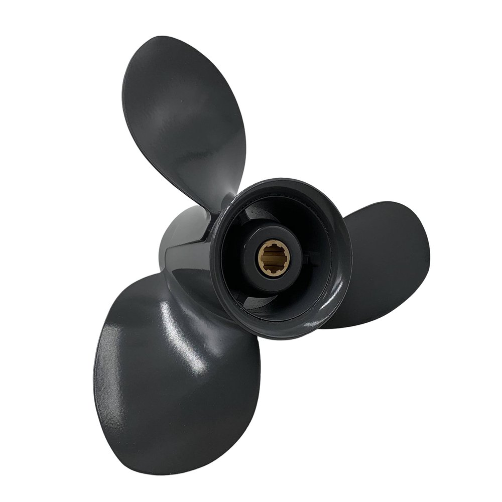 SLEIPNIR Boat Propeller 9 1/4x12 for Honda Outboard 20HP Aluminum 8 Tooth OEM NO:58130-ZV7-000ZA 9.25x12