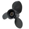 SLEIPNIR Boat Propeller 9 1/4x12 for Honda Outboard 20HP Aluminum 8 Tooth OEM NO:58130-ZV7-000ZA 9.25x12 view 2