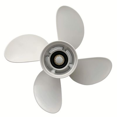 SLEIPNIR Boat Propeller 10 5/8X12 for Yamaha Outboard 4 Blades Aluminum 13 Tooth 10.6X12