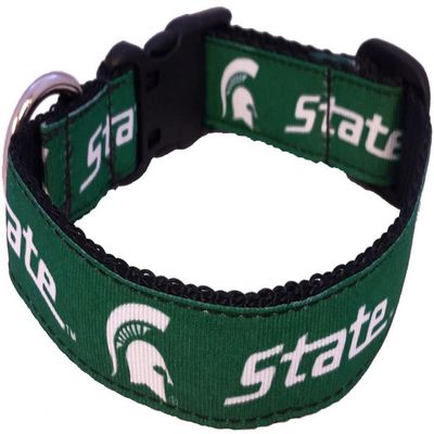 College Dog Collar (Extra Small, Michigan State)