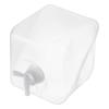 MECCANIXITY Collapsible Water Container 5L 1.32 Gallon Portable Storage Carrier Cube Jug with Spigot Sealing Cap for Outdoor Hiking Camping Boating Swimming view 1