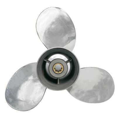 SLEIPNIR Propeller 9 1/4x10 for Yamaha Outboard 9.9-15HP Stainless Steel 8 Tooth OEM NO:63V-45952-00-EL 9.25x10