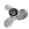 SLEIPNIR Propeller 9 1/4x10 for Yamaha Outboard 9.9-15HP Stainless Steel 8 Tooth OEM NO:63V-45952-00-EL 9.25x10 view 2