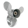 SLEIPNIR Propeller 9 1/4x10 for Yamaha Outboard 9.9-15HP Stainless Steel 8 Tooth OEM NO:63V-45952-00-EL 9.25x10 view 3
