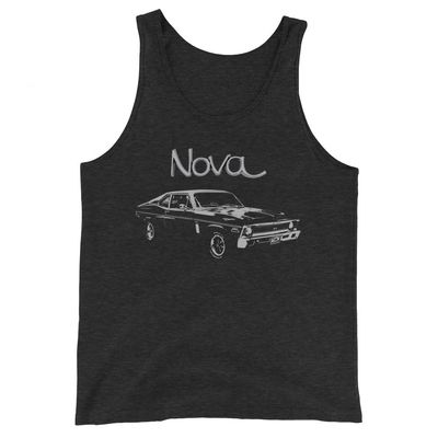 1969 Chevy Nova Classic Car Unisex Tank Top