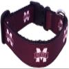 College Dog Collar (Medium, Mississippi State) view 1