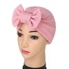 beauty YFJH Womens Bowknot Stretch Hijab Turban Headwear Cap (Pink Power) view 2