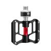 XIWALAI Bicycle Pedales MTB Quick Release CNC Rainproof Seal Bearing 8.2cm Widened Non-Slip Chrome Molybdenum Bike Road Pedal (Color : K3462F-BK) view 4