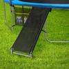 Trampoline Ladder Slide kit, Universal Trampoline Weather Resistant Galvanized Ladder with Slide for Children Kids, Steel Shoe Storage Bag view 2