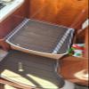 Boat EVA Faux Teak Decking Floor Compatible with 2005 Four Winns Vista 248 Cabin and Steps view 4