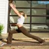 G Gradual Women's Yoga Pants with Pockets Flare Leggings High Waist Yoga Dress Pants Bootcut Casual Work, Brown, Medium view 3