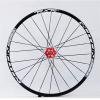 Bike Wheelset 24" BMX Double Wall Alloy Rim Disc Brake Sealed Bearing 24H Carbon Fiber Hub QR for 8/9/10 Speed Folding Bicycle (Size : 24inch) view 2