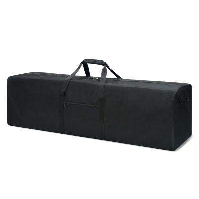 Urbanstand 52 Inch Extra Large Duffle Bag for Travel, 190L Sports Gear Storage Bag with 2-way Lockable Zippers, Long Duffel Bag for Tent Camping Moving tripod (Black)