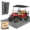 10L0L Golf Cart Premium Garage Floor Mat-Waterproof Anti-Slip Thickened Mat for Golf Cart Motorcycle Mower ATV UTV Parking Mat-106in x 59in view 1
