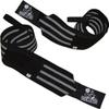 Nordic Lifting Super Heavy Duty Wrist Wraps - Black Grey Bundle with Shoes Megin Size 7 - Blue view 2