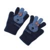 Girls Cartoon Imitation Full Finger Winter Winter Toddler Baby Kids Rabbit Boys Gloves Mittens (Navy, One Size) view 1