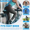 CDYWD Oversized Bike Seat for Men & Women, Comfortable Gel Padded, Extra Wide Bicycle Seat Cushion Comfort, Replacement Saddle for Peloton, Stationary Exercise Bike, Mountain Bike, Cruiser, City Bike view 2
