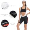 Santic Women's Cycling Bib Shorts 4D Padded Bike Shorts Bicycle Tights Breathable High Stretchy Cycling Shorts for Women Pink L view 4