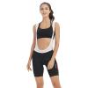 Santic Women's Cycling Bib Shorts 4D Padded Bike Shorts Bicycle Tights Breathable High Stretchy Cycling Shorts for Women Pink 2XL view 2